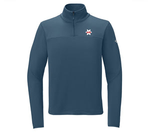 The North Face Gridded Texture 1/4 zip